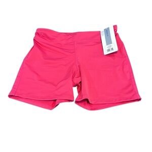 Danskin Dance Shorts Women’s Medium 8/10 – Hot Pink/Raspberry NWT‎